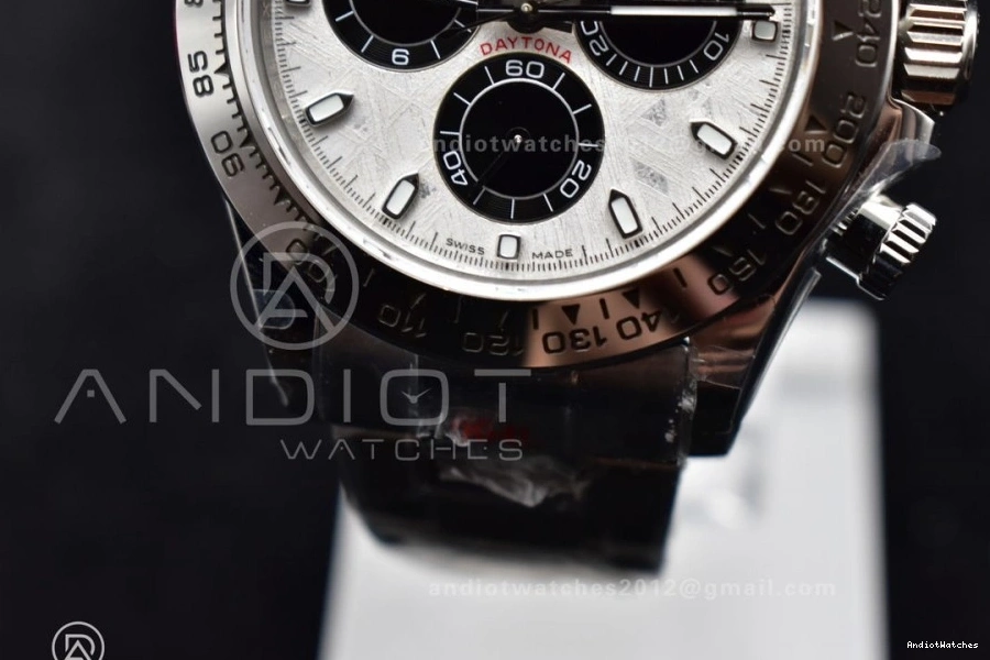 Daytona Meteorite Best Dial 412 V SA4130 Bracelet 1:1 116509 QF on Edition Efficient SS 0211